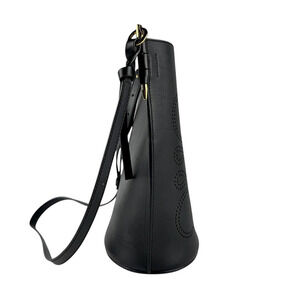 Loewe Bucket Black Bag Shoulder Gate Leather